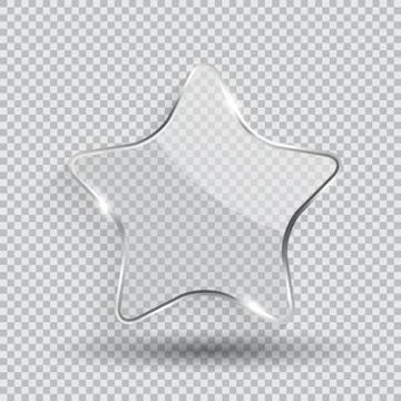 Glass Transparency Frame Vector Illustration Illustrazione stock