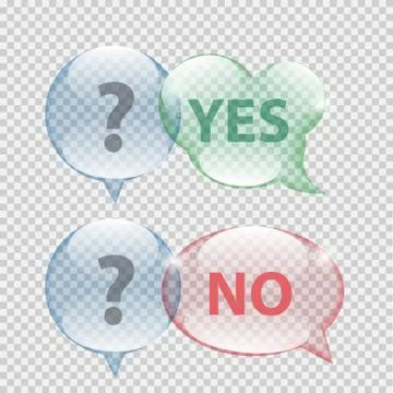 Glass Transparency Speech Bubble  Illustration Stock Illustration