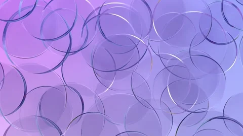 Glass transparent disks loop gradient animation Stock Footage 321701319
