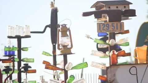 Glass Tree Stock Footage 33047983