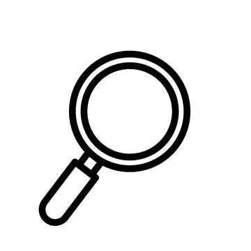 Glass vector with black image and white background イラスト素材