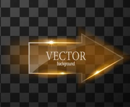 Glass vector button plane. Easy editable background Stock Illustration