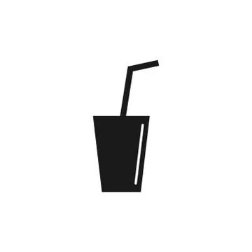 Glass vector design illustration Stock-Illustration