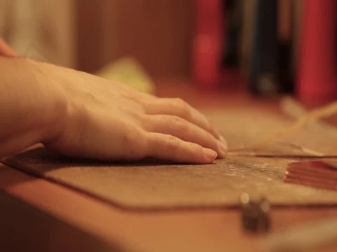 Glass vessel making Stock Footage 94730082