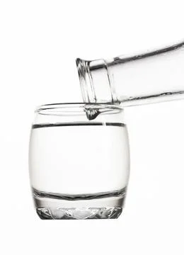 A glass of vodka Stock Photos