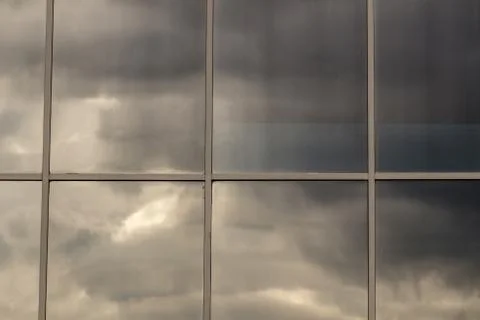 Glass wall, background, texture Stock Photos