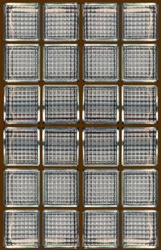 Glass wall pattern and background Stock Photos