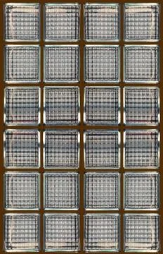 Glass wall pattern and background Stock Photos
