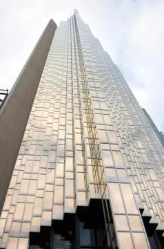Glass wall Foto stock