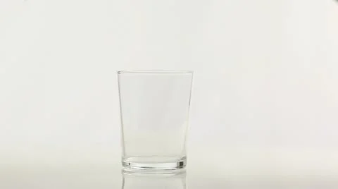 Glass of water Stock Footage 11276764