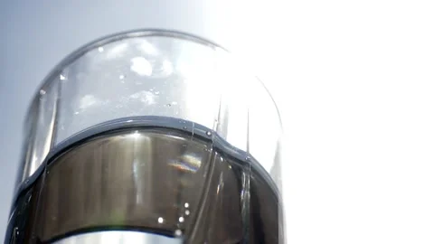 Glass of water Stock Footage 91322548