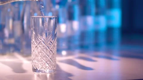Glass of water Stock-Footage 134145806