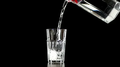 Glass of water Stock Footage 169523333