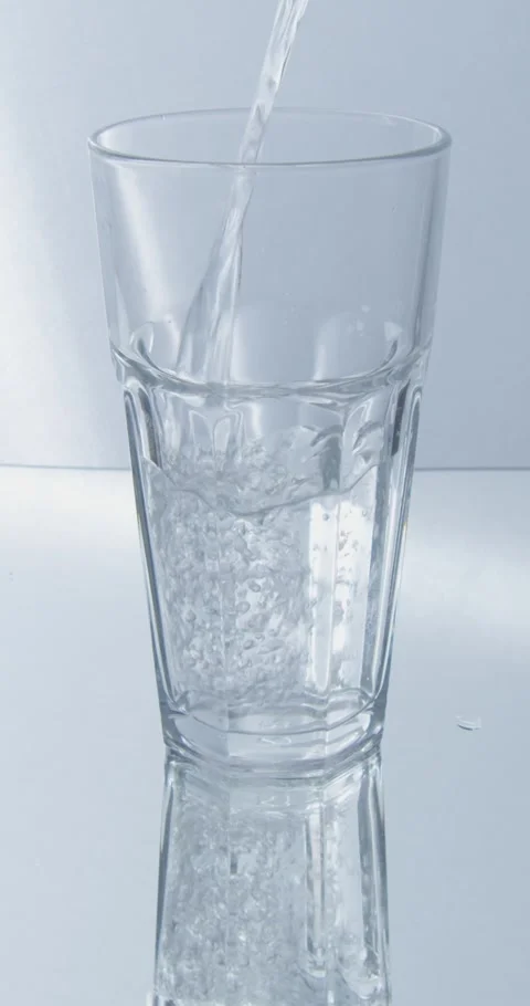 Glass of water Video stock 237371076