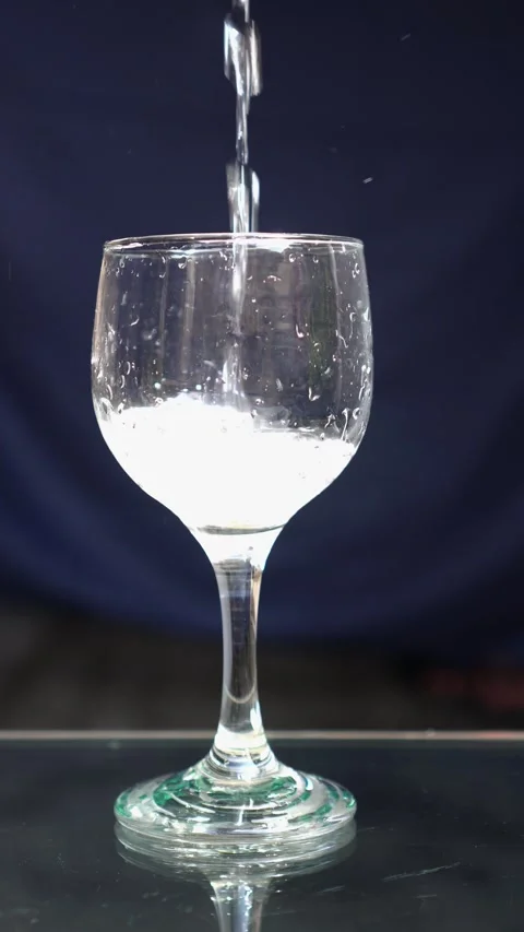 Glass with water Stock Footage 272287837