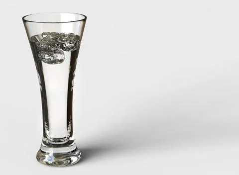 Glass Of Water Stock Illustration