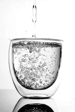 Glass of water Stock Photos