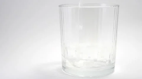 Glass of water on white. Stock Footage 8973043