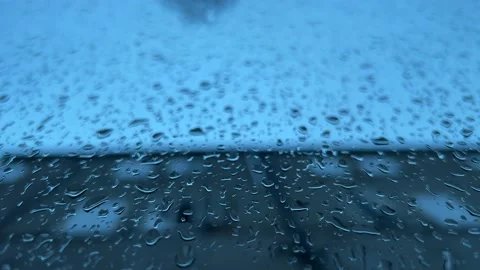 Glass wet from the rain Stock Footage 220946647