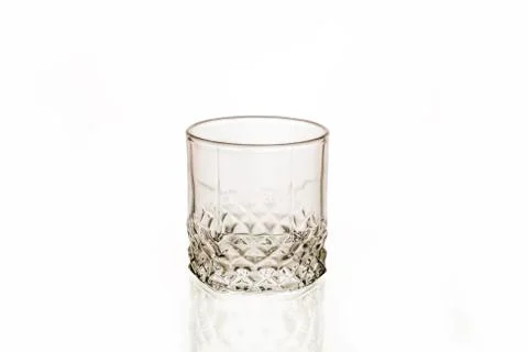 Glass on white background Stock Photos