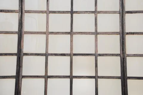 Glass window Foto stock