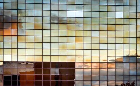 Glass window repeating pattern texture Stock Photos