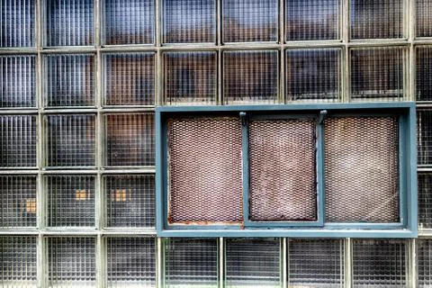 Glass window repeating pattern texture Stock Photos