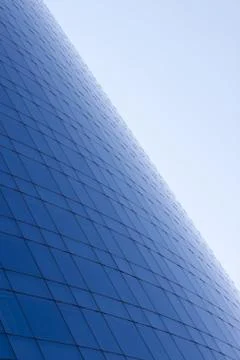 Glass windows facade Stock Photos