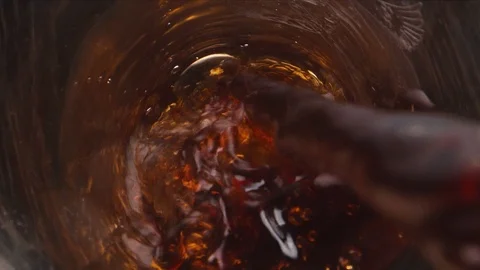 Glass with wine Stock Footage 117400402