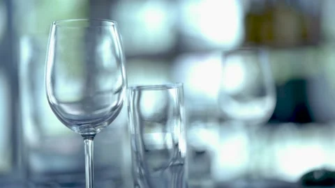 A glass of wine Stock Footage 155462724