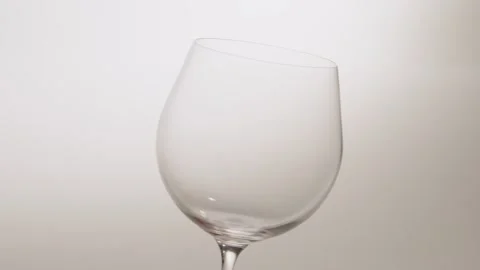 A glass of wine Stock Footage 155466440