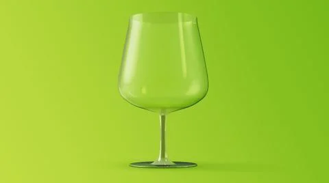 Glass of wine Illustrazione stock