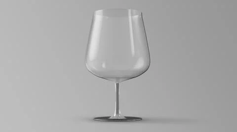 Glass of wine Stock Illustration