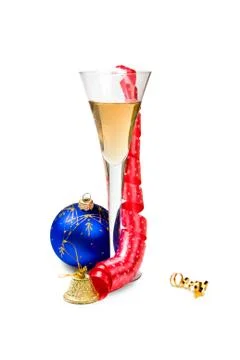 Glass of wine Stock Photos