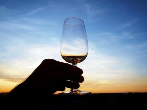 A glass of wine Stock-Fotos