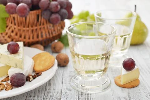 Glass with wine Stock-Fotos