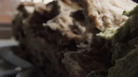 Glass wool. Stock Footage 131826308