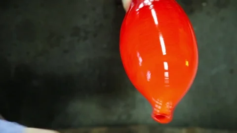 Glass Workshop – Studio Glass Sculpture – Atelier – Murano, Venice Stock Footage 72966080