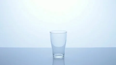 Glass_empty_centred Video stock 11611015