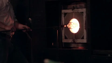 Glassblower 스톡 동영상 7770378