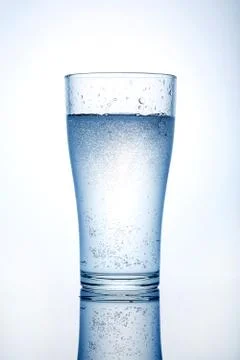 Glass cup Foto stock