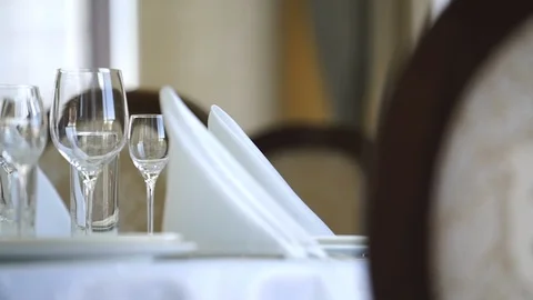 Glasses for alcohol Stock Footage 106080226