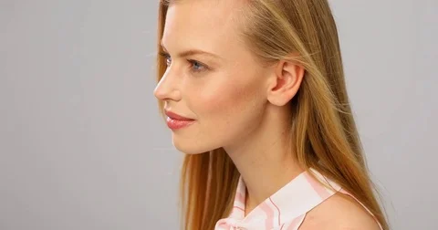 Glasses babe Video stock 80502201