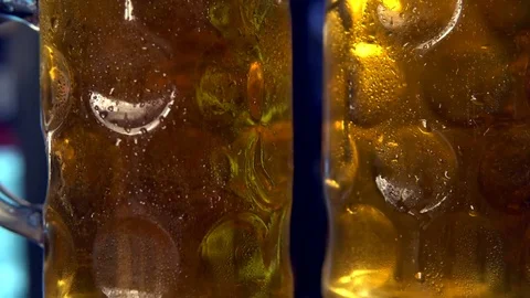 Glasses beer close up 動画素材 84817406