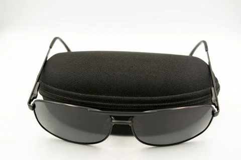 Glasses with case Stock-Fotos