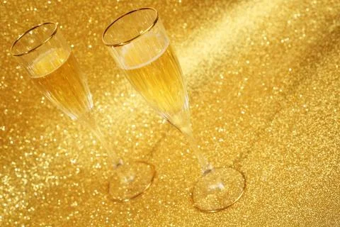 Glasses of champagne Stock-Fotos