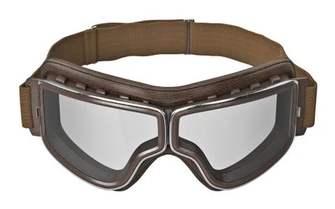 Glasses with chrome inserts for aviator Stock Illustration