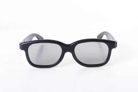 Glasses for cinema Stock Photos