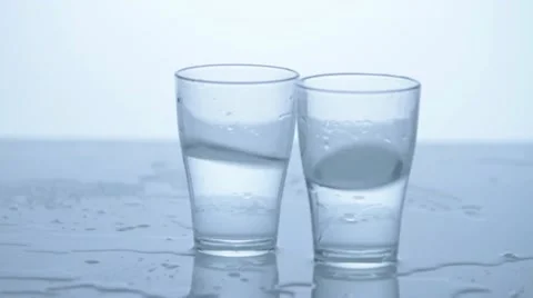 Glasses clashing 10 Stock Footage 11899708