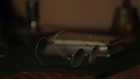 Glasses close-up 1 Stock Footage 324755399
